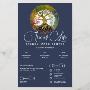 Flyer Árvore da Vida   Estações