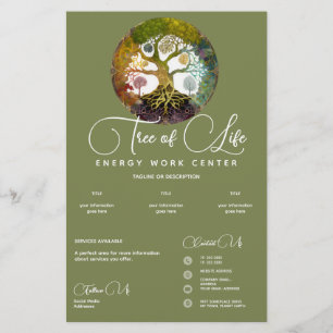 Flyer Árvore das Estações da Vida