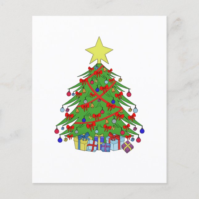 Flyer árvore de Natal (Frente)