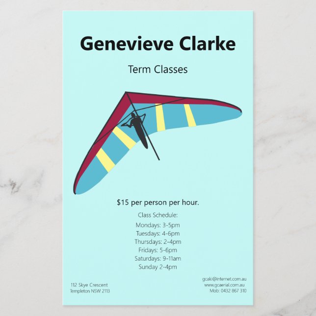 Flyer Asa Delta (Frente)