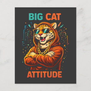 Flyer Atitude de Gato Grande