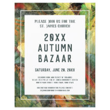 Autumn Bazaar, School ou Community Event Green Lea