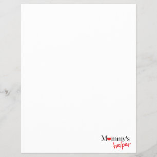 Flyer Auxiliar mamãe