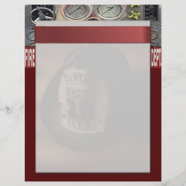 Flyer Aviador de Bombeiro (Frente)