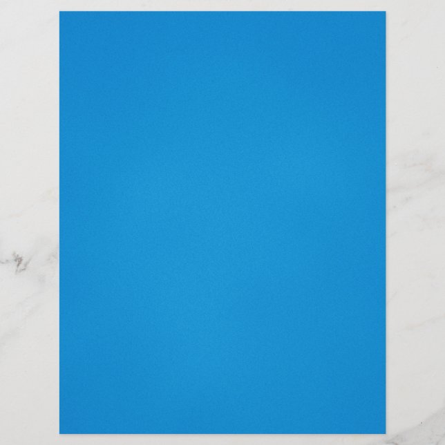 Flyer Azul brilhante com textura granulada (Frente)