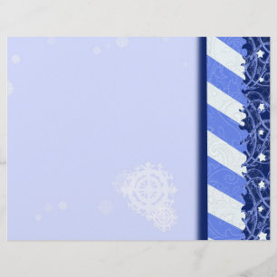 Flyer Azul do inverno