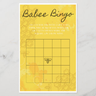 Flyer Babee Bingo