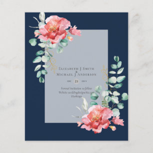 Flyer BAIXO ORÇAMENTO Rosas Brancas SALVAM AS DATAS Mode