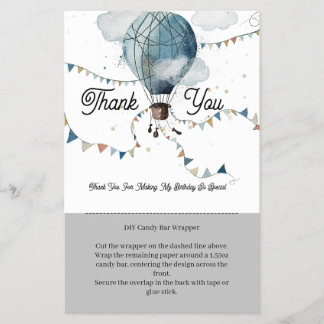 Flyer Balão de Ar Quente Aquoso Aquecido/Wrapper de Bar