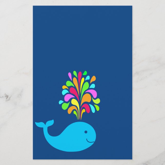 Flyer Baleia engraçada (Frente)