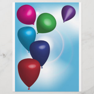 Flyer Balões do Partido