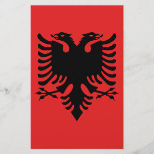 Flyer Bandeira da Albânia