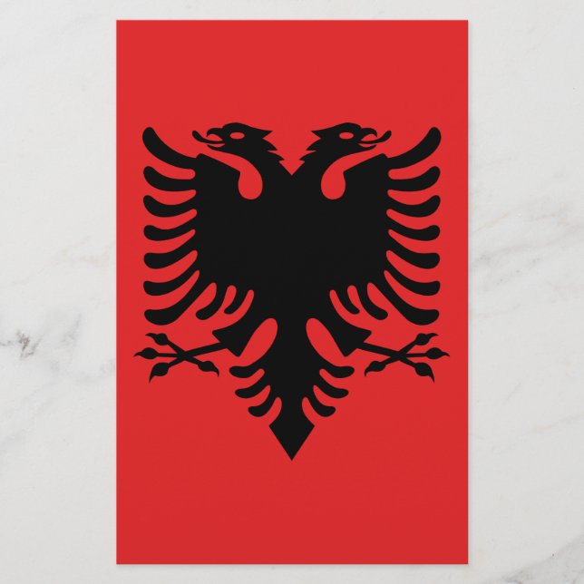 Flyer Bandeira da Albânia (Frente)