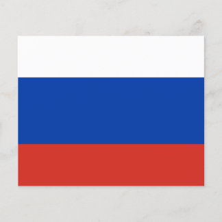Flyer Bandeira da Rússia - Ф л а Р о г с с и и Т - р и к