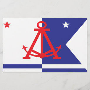 Flyer bandeira de Alameda