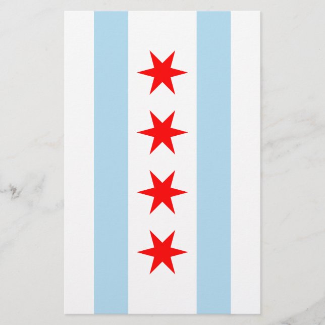 Flyer Bandeira de Chicago (Frente)