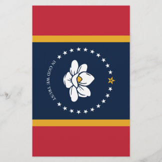 Flyer Bandeira do Mississippi - Nova Bandeira da Magnóli