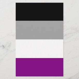 Flyer Bandeira do Orgulho Assexual