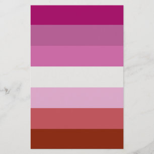 Flyer Bandeira do Orgulho Lésbico LGBTQ