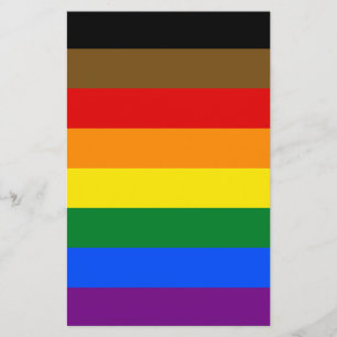 Flyer Bandeira do Orgulho LGBT de Filadélfia