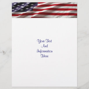 Flyer Bandeira dos EUA