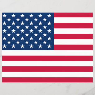 Flyer Bandeira dos EUA - Estados Unidos da América - Pa