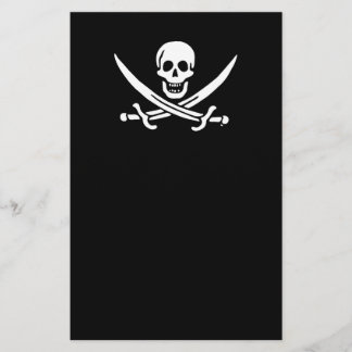Flyer Bandeira pirata de Jolly roger