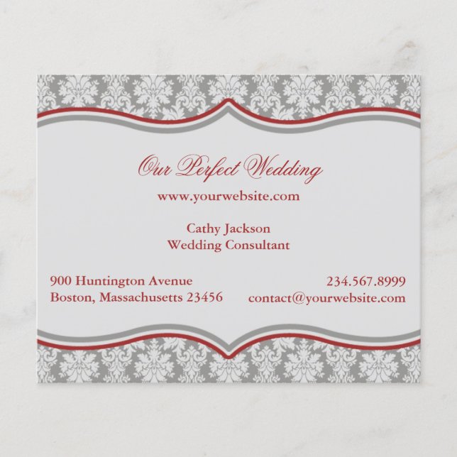 Flyer Banner do Damask (Frente)