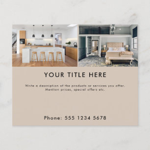 Flyer Banner e texto da fotografia Business 2 do Promoci