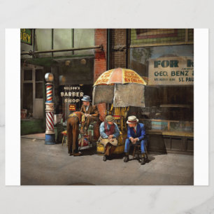 Flyer Barbeiro - na barbearia 1937 de Nelson