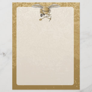 Flyer bege betuminoso