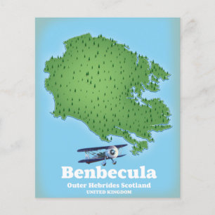 Flyer Benbecula Hébrides Externes Escócia
