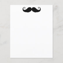 Bigode 11,4 cm x 14,2 cm Cartaz