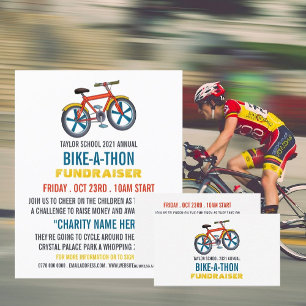 Flyer Bike de Criança, evento "Bicicleta de Caridade pa