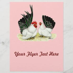 Flyer Blacktail Bantams Japonês