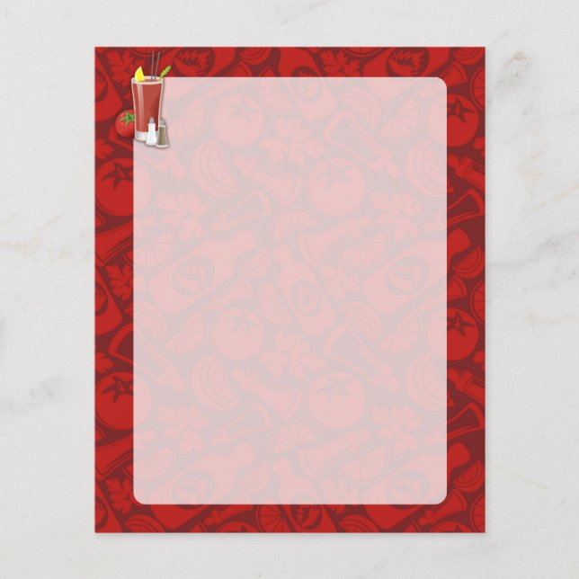 Flyer Bloody Mary (Frente)