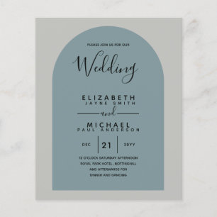 Flyer Boda de Inglês Bilíngue - Espanhol