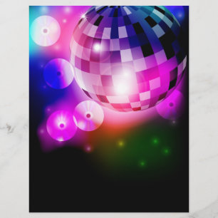 Flyer Bola do disco