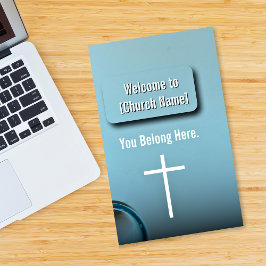 Flyer Boletim da Igreja de Água Azul Moderna