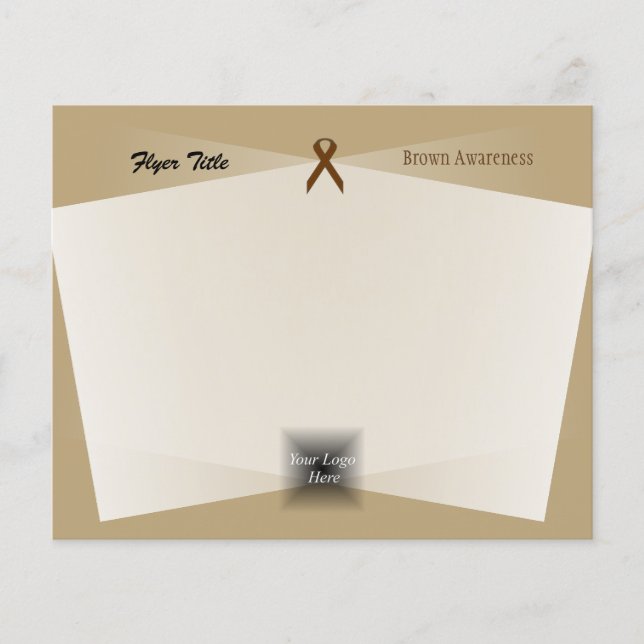 Flyer Brown Standard Ribbon por Kenneth Yoncich (Frente)