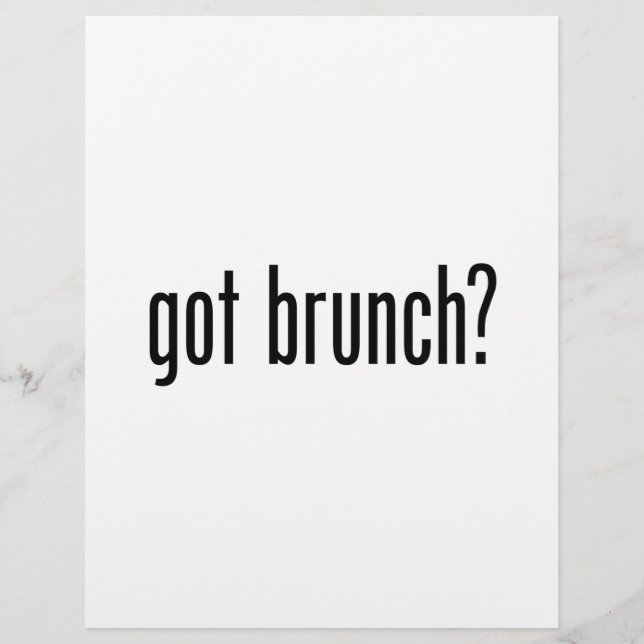 Flyer brunch (Frente)