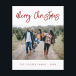 Flyer Budget Christmas Card<br><div class="desc">Create a lasting impression this season with a unique holiday card. This simple,  Christmas tree card template features a clean,  modern design. Customize it with your information and make it uniquely yours!</div>