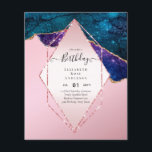 Flyer BUDGET Glitter Glam Foil Bonito Menina Qualquer Id<br><div class="desc">*** OBSERVAR que esta opção de orçamento é um folheto (envelopes NÃO incluídos), daí o preço baixo - o SATIN é a opção mais espessa aqui. Para mais opções de convite (tipos de papel/cartão mais espessos/maiores TRANSFERIR para 'convite' usando as ferramentas de página *** FAQS *** Este item tem campos...</div>