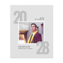 BUDGET Moderno Minimalista 5 Formando de Foto Anún