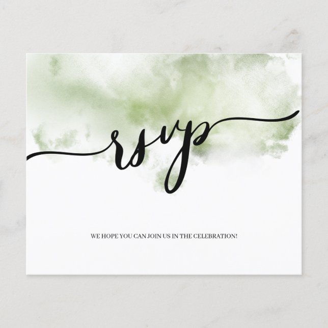 Flyer BUDGET/RSVP Card-Flyer. (Frente)