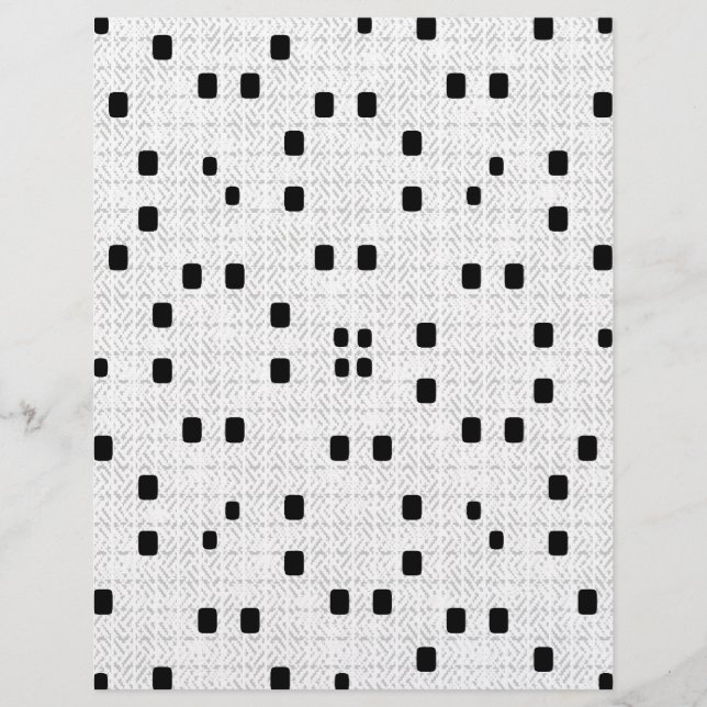 Flyer Bulk Textured Minimalism Scrapbook Pages (Frente)