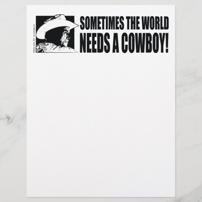 Flyer BUSH-Cowboy-Hat-White (Frente)