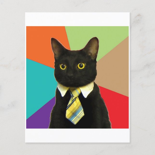 Flyer Business Car Advice Animal Memory (Frente)