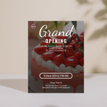 Cake Bakery Shop Business Grand Opening