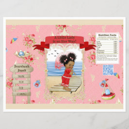 Flyer Calçadão Victoriana Beach Summer Chip Bag